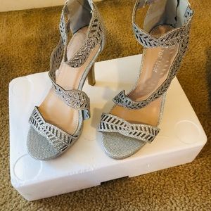 Top Moda silver heels
